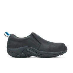 Merrell Shoes: Men's J099379 Black Jungle Moc Composite Toe Slip Resistant SD Slip On Work Shoe -Reebok || Puma || Merrell Shop j099379 1 2