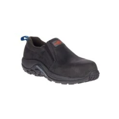 Merrell Shoes: Men's J099379 Black Jungle Moc Composite Toe Slip Resistant SD Slip On Work Shoe -Reebok || Puma || Merrell Shop j099379 3 2