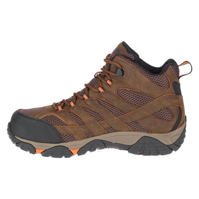 Merrell Footwear: Men's J11617 Moab Vertex Mid Waterproof Composite Toe Shoes 8 Merrell Footwear: Men's J11617 Moab Vertex Mid Waterproof Composite Toe Shoes - Image 6