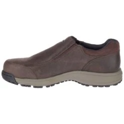 Merrell Shoes: Men's J20995 Brown Sutton Moc Steel Toe Slip Resistant Slip On Work Shoe 9 Merrell Shoes: Men's J20995 Brown Sutton Moc Steel Toe Slip Resistant Slip On Work Shoe -Reebok || Puma || Merrell Shop j20995 1