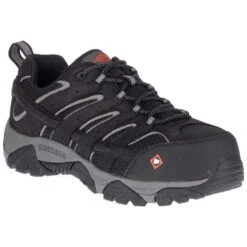 Merrell Shoes: Men's J36461 Black Grey Moab Vertex Vent Composite Toe Waterproof Work Shoe 9 Merrell Shoes: Men's J36461 Black Grey Moab Vertex Vent Composite Toe Waterproof Work Shoe -Reebok || Puma || Merrell Shop j36461