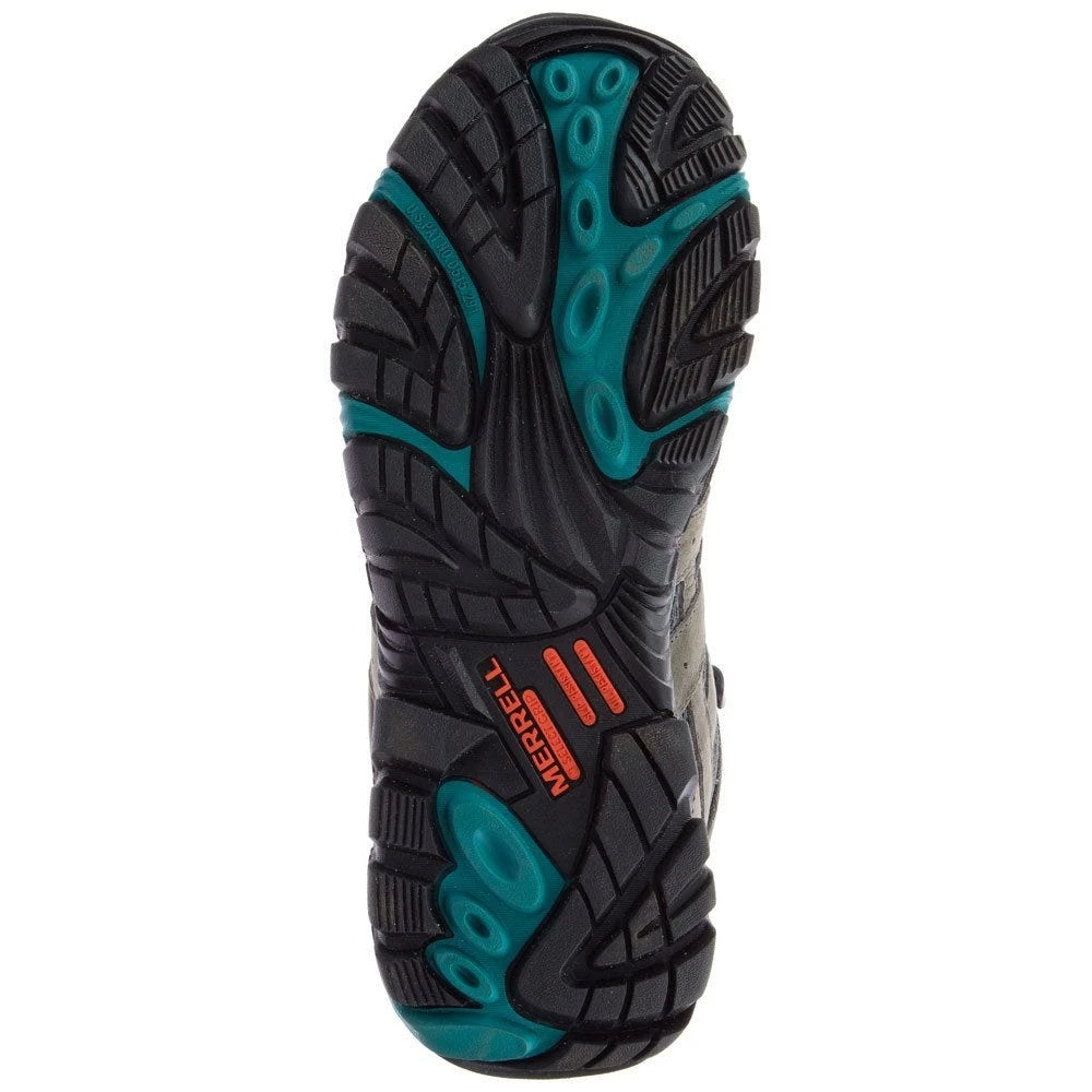 Merrell Boots: Women's J42076 Pewter Teal Moab Vertex Mid Composite Toe Waterproof Work Boot 6 Merrell Boots: Women's J42076 Pewter Teal Moab Vertex Mid Composite Toe Waterproof Work Boot - Image 4