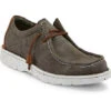 Justin Boots Justin Footwear: Men's JM303 Hazer Honcho Ash Moc Toe Casual Shoes -Reebok || Puma || Merrell Shop jm303 1