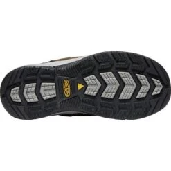 Keen Utility Shoe: Women's 1023232 Magnet Rose Flint II Steel Toe Walking Work Shoe