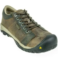 KEEN Utility Shoes: Men's Brown 1017824 La Conner ESD Aluminum Toe Work Shoes -Reebok || Puma || Merrell Shop keen 1017824 1