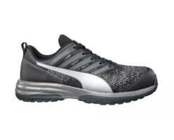 Puma Safety: Men's 644545 Charge Black Low Fiberglass Toe Athletic Work Shoe -Reebok || Puma || Merrell Shop puma