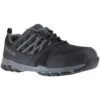 Reebok Shoes: Women's RB415 Black Grey Soft Toe Oxford Work Shoe -Reebok || Puma || Merrell Shop rb4015 rb415 expand 1