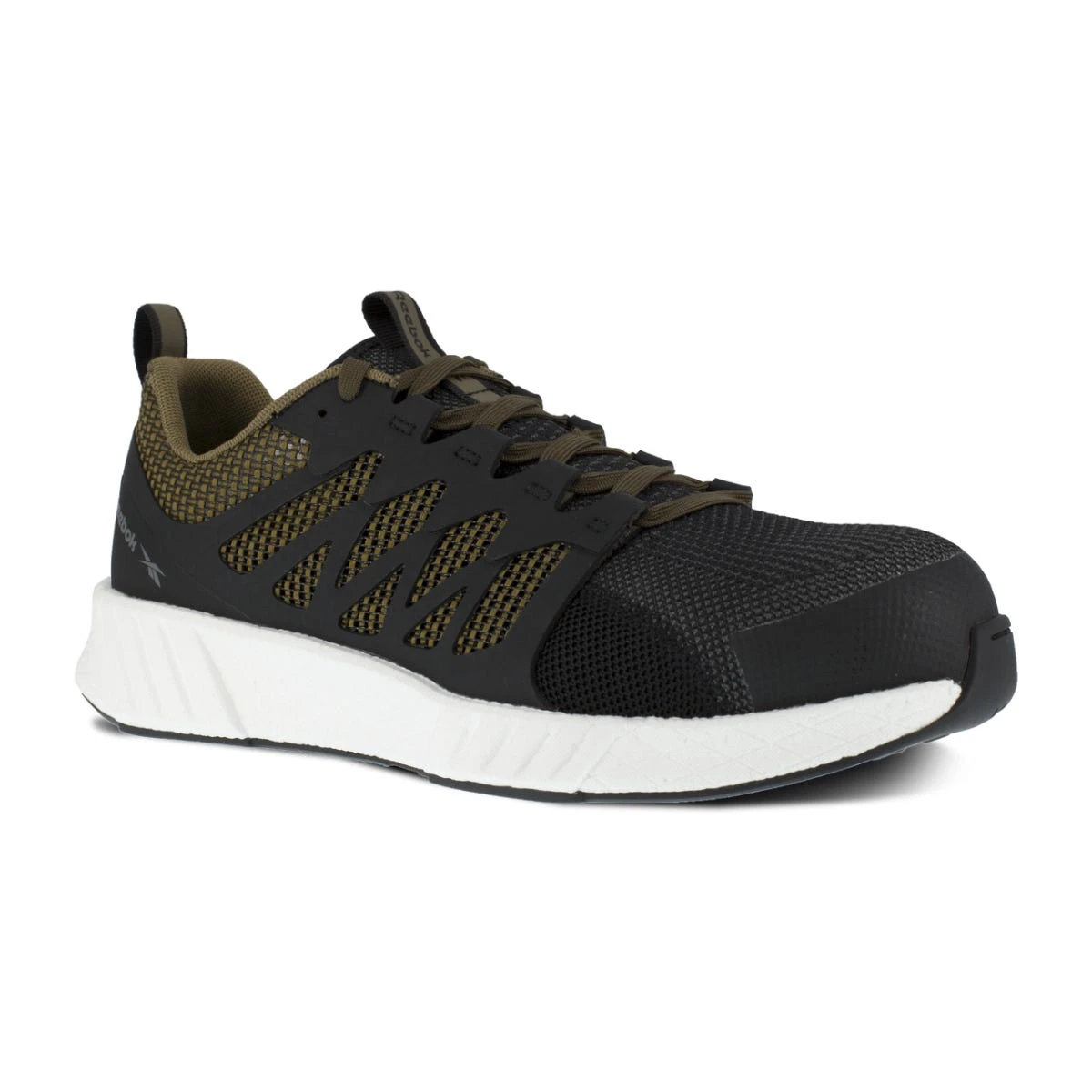 Reebok Shoes: Men's RB4313 Black Fusion Flexweave SD Composite Toe Slip Resistant Athletic Shoe 3 Reebok Shoes: Men's RB4313 Black Fusion Flexweave SD Composite Toe Slip Resistant Athletic Shoe