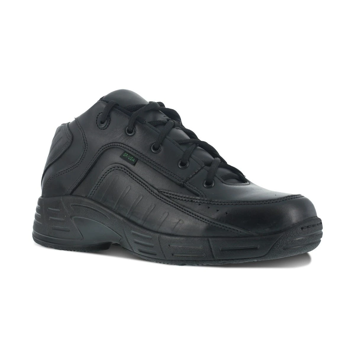 Reebok Shoes: Men's CP8275 Black Postal TCT Mid-Cut Athletic Plain Toe Shoe 3 Reebok Shoes: Men's CP8275 Black Postal TCT Mid-Cut Athletic Plain Toe Shoe