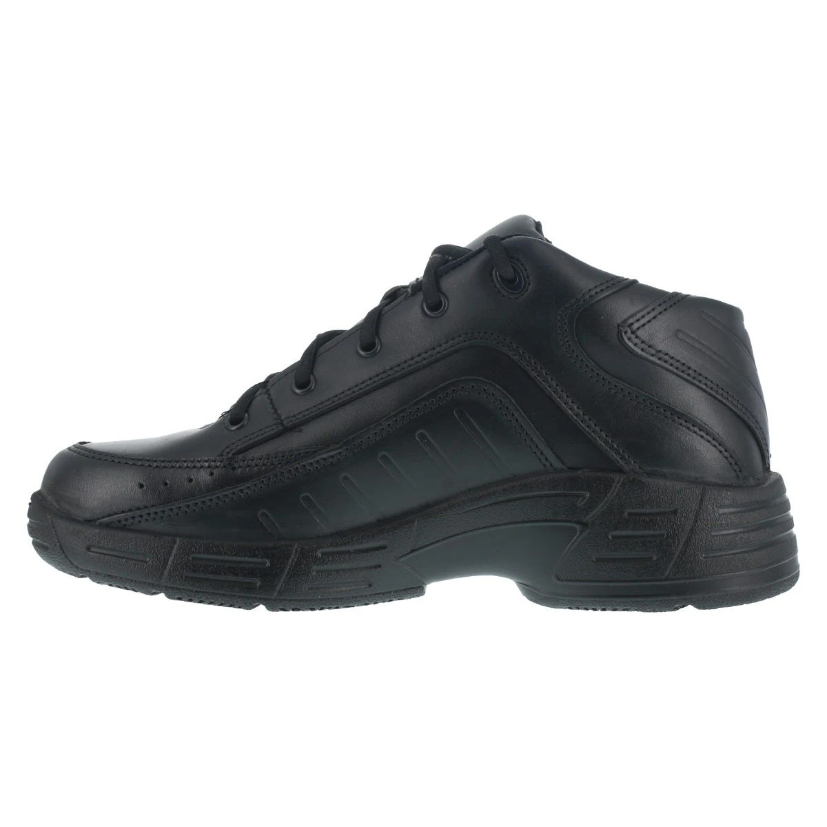 Reebok Shoes: Men's CP8275 Black Postal TCT Mid-Cut Athletic Plain Toe Shoe 4 Reebok Shoes: Men's CP8275 Black Postal TCT Mid-Cut Athletic Plain Toe Shoe - Image 2