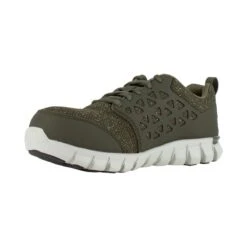 Reebok Shoes: Women's RB051 Olive Green Composite Toe Oxford Athletic Shoes -Reebok || Puma || Merrell Shop reebok rb051 sublite cushion work 03