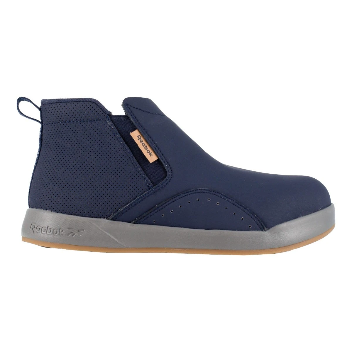 Reebok Boots: Women's RB259 Navy Grey Composite Toe High Top EH Work Boot 4 Reebok Boots: Women's RB259 Navy Grey Composite Toe High Top EH Work Boot - Image 2