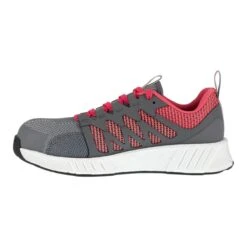 Reebok Shoes: Women's RB312 Grey Fusion Flexweave EH Composite Toe Slip Resistant Athletic Shoe -Reebok || Puma || Merrell Shop reebok rb312 fusion flexweave work 04