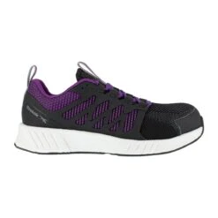 Reebok Shoes: Women's RB315 Black Purple Composite Toe Athletic Shoe -Reebok || Puma || Merrell Shop reebok rb315 fusion flexweave work 01