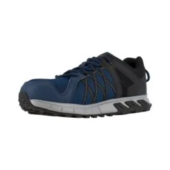 Reebok Shoes: Men's RB3403 Blue Trailgrip Work EH Composite Toe Slip Resistant Athletic Shoe -Reebok || Puma || Merrell Shop reebok rb3403 trailgrip work 03