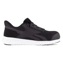 Reebok Shoes: Men's RB4023 Black White Composite Toe Athletic Work Shoe -Reebok || Puma || Merrell Shop reebok rb4023 sublite legend work left 01