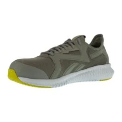 Reebok Shoes: Men's RB4063 Lime Grey Flexagon 3.0 Composite Toe EH Athletic Work Shoe -Reebok || Puma || Merrell Shop reebok rb4063 flexagon 3.0 work 03