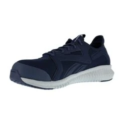 Reebok Shoes: Men's RB4066 Navy Grey Composite Toe Athletic Work Shoes -Reebok || Puma || Merrell Shop reebok rb4066 flexagon 3.0 work 03