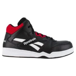 Reebok Shoes: Men's RB4132 Black/Red Composite Toe EH Slip Resistant High Top Work Sneaker 8 Reebok Shoes: Men's RB4132 Black/Red Composite Toe EH Slip Resistant High Top Work Sneaker -Reebok || Puma || Merrell Shop reebok rb4132 bb4500 work 01