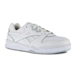 Reebok Shoes: Women's RB161 White/Grey Composite Toe Slip Resistant Low Cut Work Sneaker