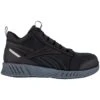 Reebok Shoes: Men's RB4302 Black Grey Fusion Formidable Mid Composite Toe ESD Slip Resistant Athletic Shoe -Reebok || Puma || Merrell Shop reebok rb4302 fusion formidable work 01