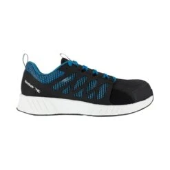 Reebok Shoes: Men's RB4314 Black Fusion Flexweave EH Composite Toe Slip Resistant Athletic Shoe -Reebok || Puma || Merrell Shop reebok rb4314 fusion flexweave work 01