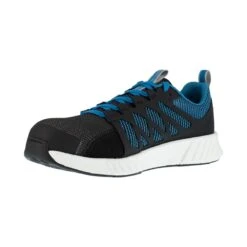Reebok Shoes: Men's RB4314 Black Fusion Flexweave EH Composite Toe Slip Resistant Athletic Shoe -Reebok || Puma || Merrell Shop reebok rb4314 fusion flexweave work 03