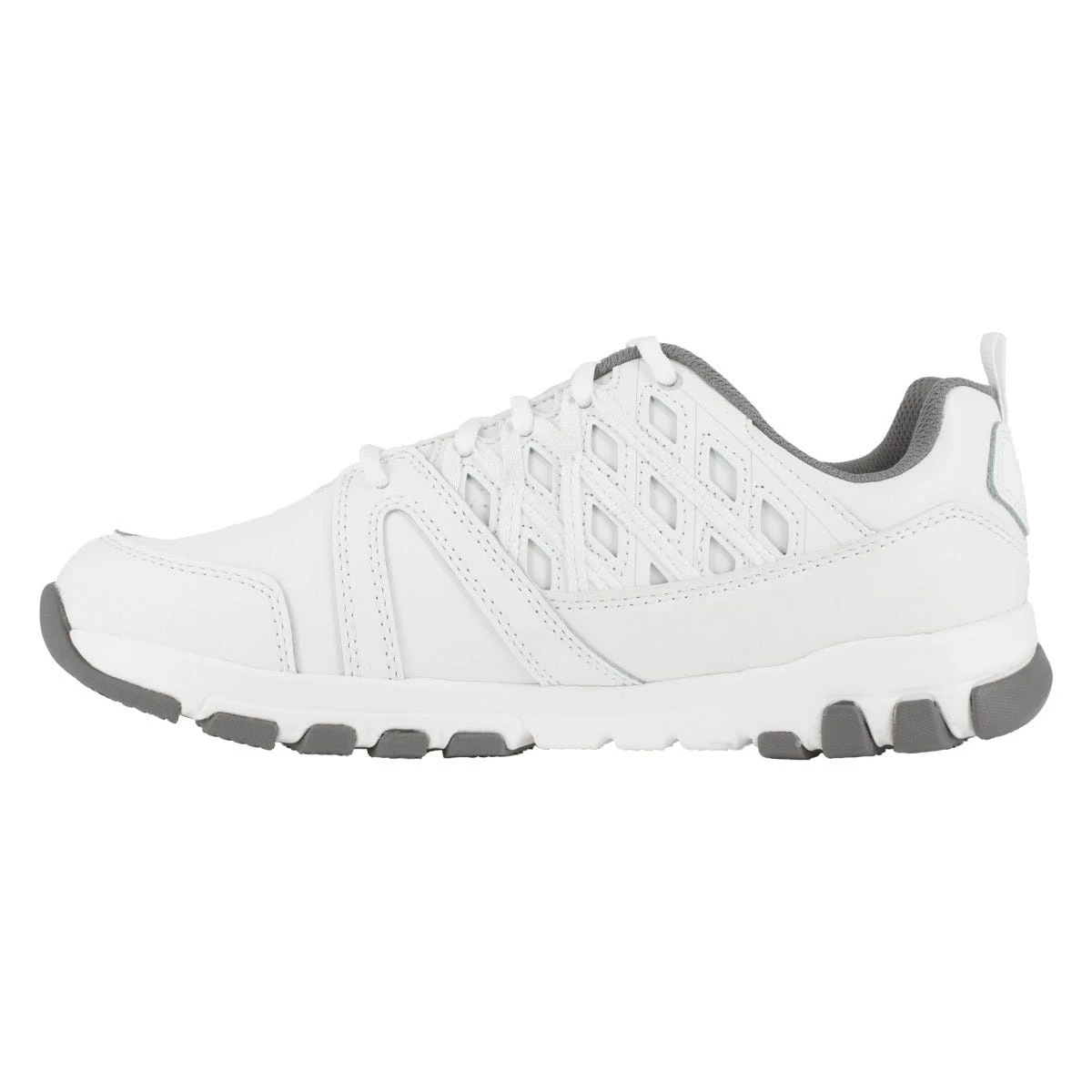 Reebok Shoes: Men's RB4442 White Sublite Work Static Dissipative Slip Resistant Athletic Shoe 4 Reebok Shoes: Men's RB4442 White Sublite Work Static Dissipative Slip Resistant Athletic Shoe - Image 2