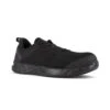 Reebok Shoes: Men's RB4672 Black Astroride Strike EH Composite Toe Slip Resistant Athletic Shoe -Reebok || Puma || Merrell Shop reebok rb4672 astroride strike work 02