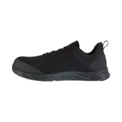 Reebok Shoes: Men's RB4672 Black Astroride Strike EH Composite Toe Slip Resistant Athletic Shoe -Reebok || Puma || Merrell Shop reebok rb4672 astroride strike work 04