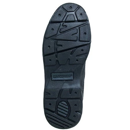 Rockport Works Shoes: Mens' RK6761 World Tour Black Leather Steel Toe Oxford Shoe 3 Rockport Works Shoes: Mens' RK6761 World Tour Black Leather Steel Toe Oxford Shoe