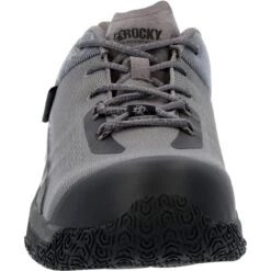 Rocky Shoes: Men's RKK0436 Black Charcoal Grey Composite Toe Rebound SR Sport Work Shoe -Reebok || Puma || Merrell Shop rkk0436 front