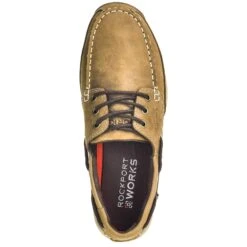 Rockport Works RK6734 Men's Internal Met Guard Steel Toe Boat Shoes -Reebok || Puma || Merrell Shop rockport rk6734 t 01