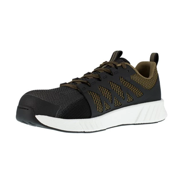 Reebok Shoes: Men's RB4313 Black Fusion Flexweave SD Composite Toe Slip Resistant Athletic Shoe 5 Reebok Shoes: Men's RB4313 Black Fusion Flexweave SD Composite Toe Slip Resistant Athletic Shoe - Image 3