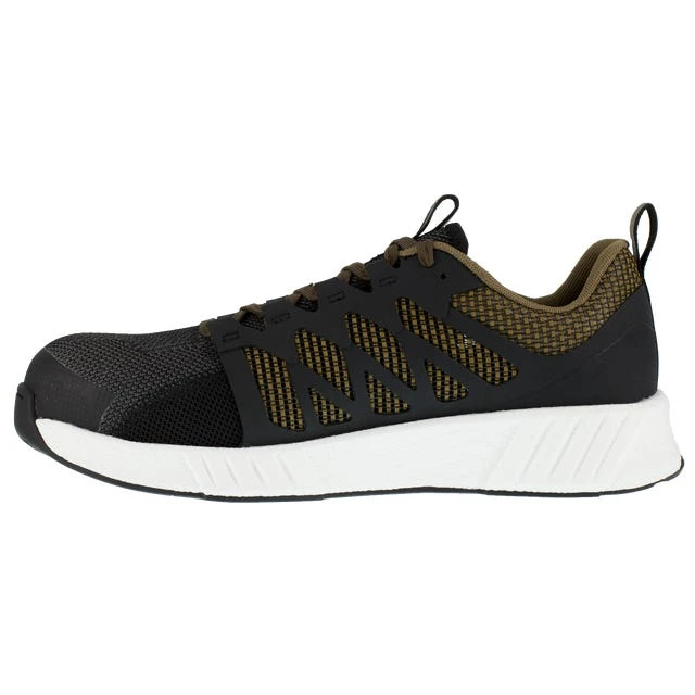 Reebok Shoes: Men's RB4313 Black Fusion Flexweave SD Composite Toe Slip Resistant Athletic Shoe 6 Reebok Shoes: Men's RB4313 Black Fusion Flexweave SD Composite Toe Slip Resistant Athletic Shoe - Image 4