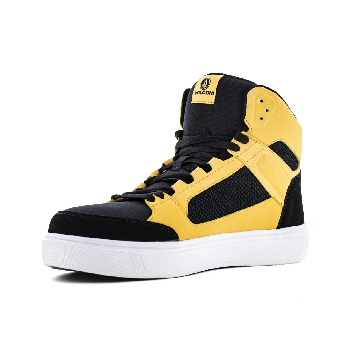 Volcom Shoes: Men's VM30237 Wheat Black Composite Toe EH Slip Resistant Evolve Skate Inspired Work High Top 4 Volcom Shoes: Men's VM30237 Wheat Black Composite Toe EH Slip Resistant Evolve Skate Inspired Work High Top - Image 2
