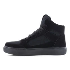 Volcom Shoes: Men's VM30244 Triple Black Composite Toe Evolve EH Slip Resistant Skate Inspired Work High Top -Reebok || Puma || Merrell Shop volcom vm30244 vm30244f evolve 04
