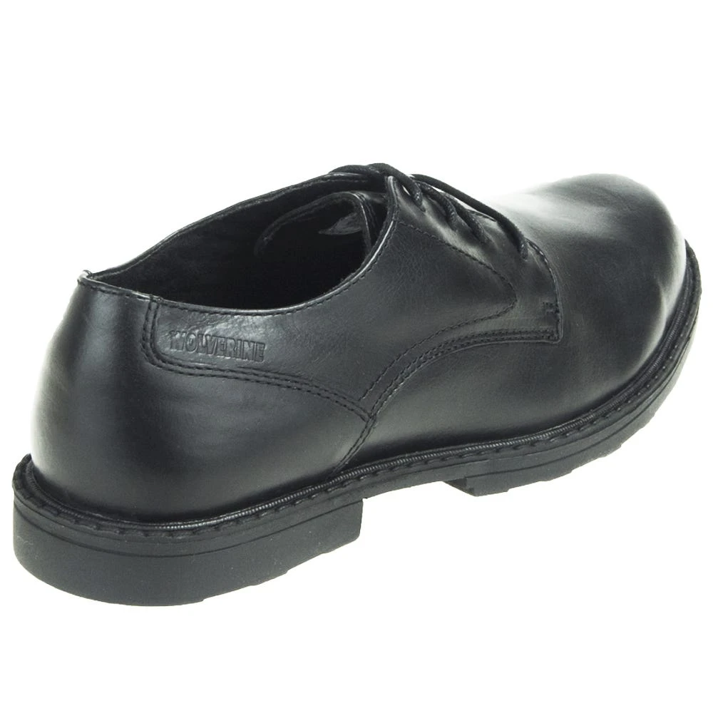 Wolverine Shoes: Men's Black W10817 Bedford Oxford Steel Toe Work Shoes 7 Wolverine Shoes: Men's Black W10817 Bedford Oxford Steel Toe Work Shoes - Image 5