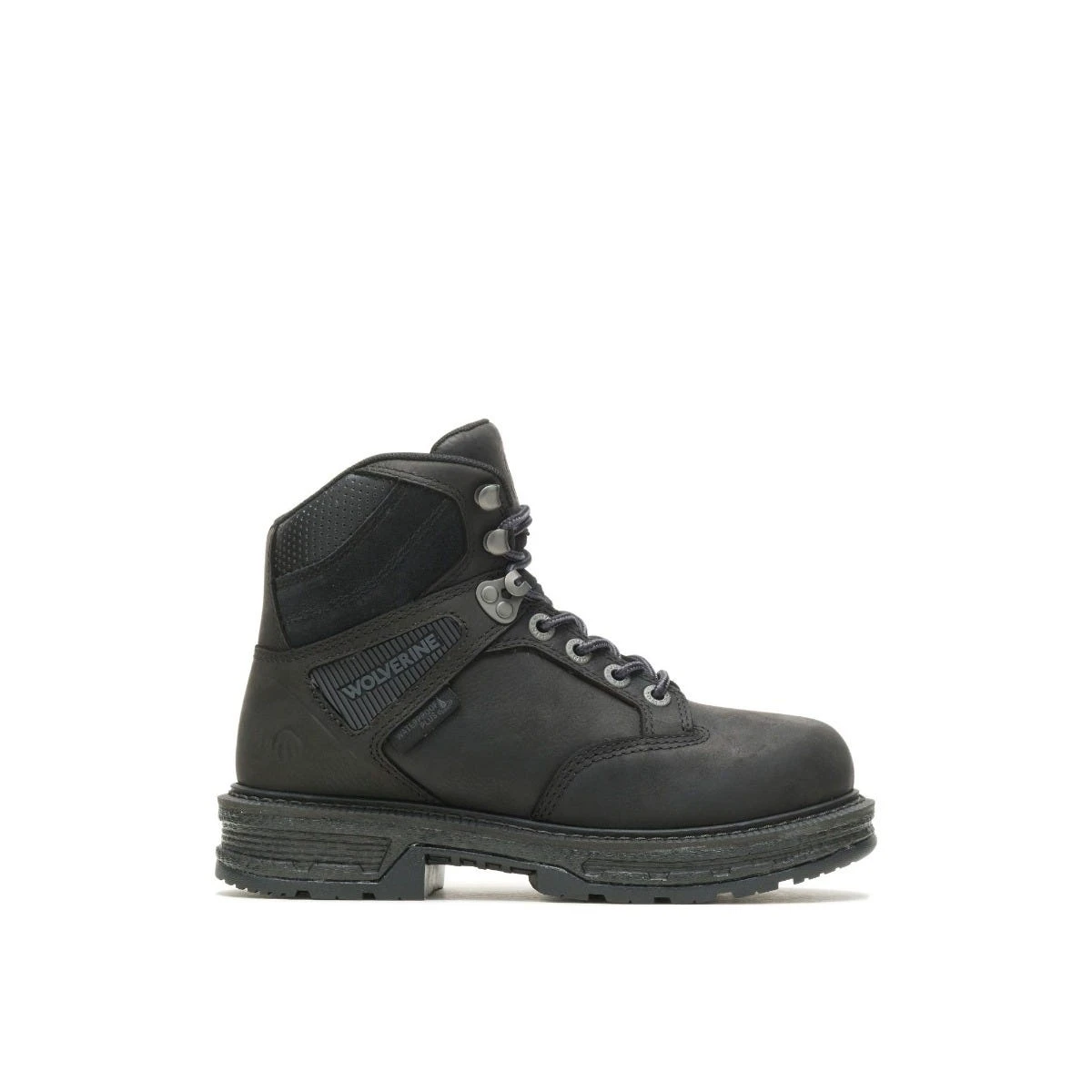 Wolverine Boots: Women's W211156 Black Composite Toe 6" Hellcat Ultraspring Work Boot 4 Wolverine Boots: Women's W211156 Black Composite Toe 6" Hellcat Ultraspring Work Boot - Image 2