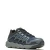 Wolverine Shoes: Men's W211176 Navy Composite Toe Rev DuraShocks Work Shoe -Reebok || Puma || Merrell Shop w2111761