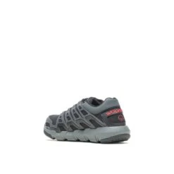 Wolverine Shoes: Men's W211016 Charcoal Composite Toe Rev Vent Ultraspring Durashocks Work Shoe -Reebok || Puma || Merrell Shop wbsm w211016 041320 s21 225edit