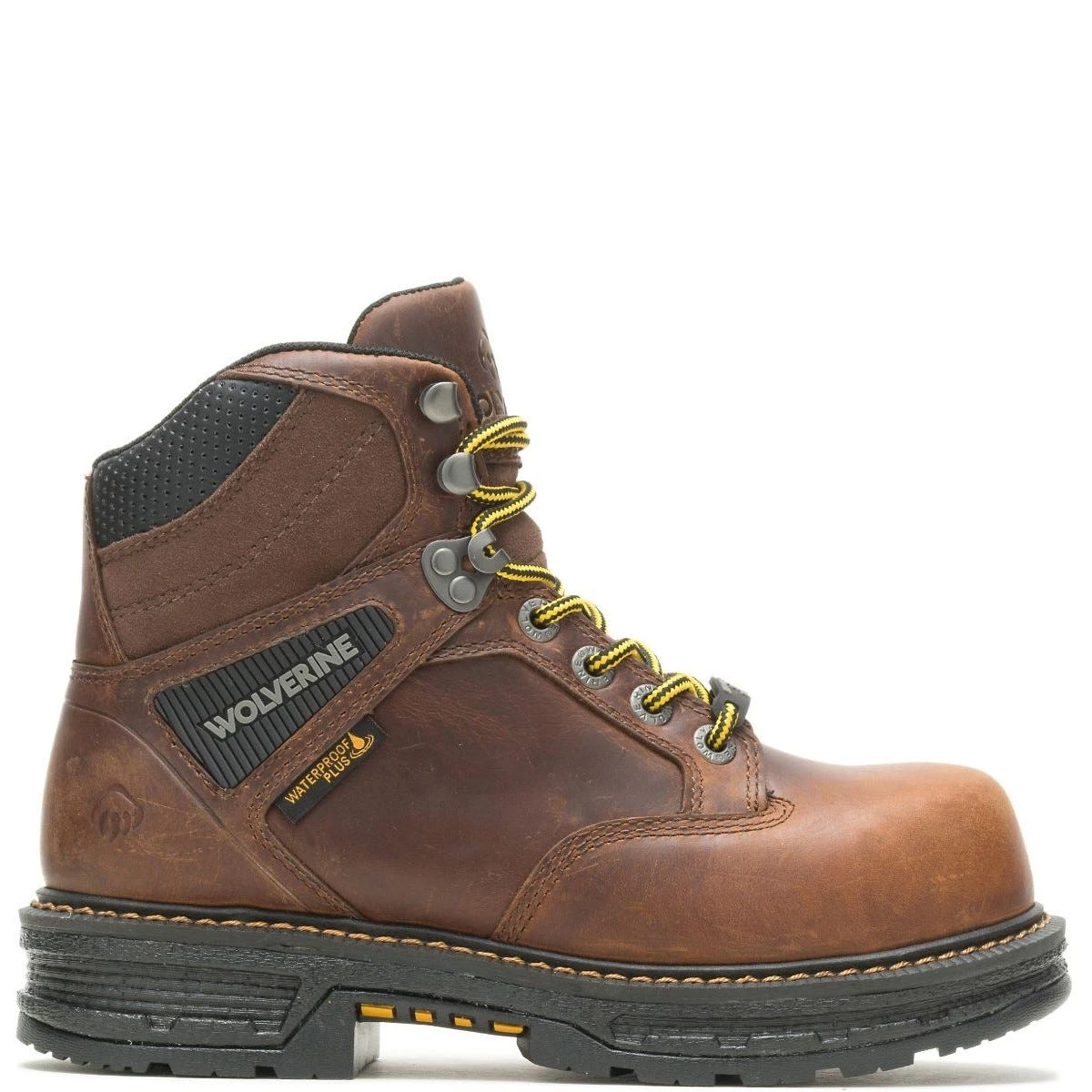 Wolverine Boots: Women's W211154 Tobacco Carbonmax Toe Hellcat Ultraspring 6" Work Boot 4 Wolverine Boots: Women's W211154 Tobacco Carbonmax Toe Hellcat Ultraspring 6" Work Boot - Image 2