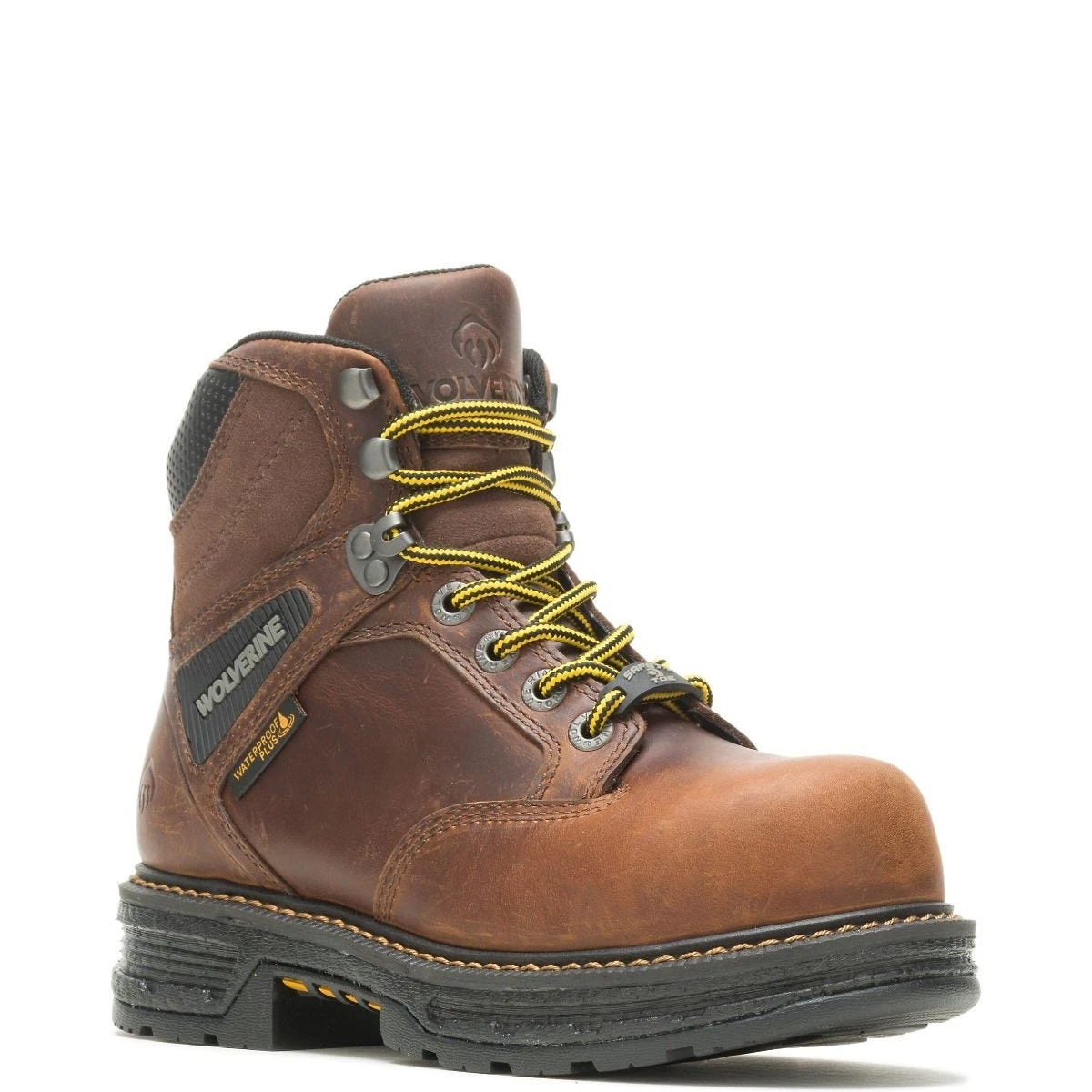 Wolverine Boots: Women's W211154 Tobacco Carbonmax Toe Hellcat Ultraspring 6" Work Boot 3 Wolverine Boots: Women's W211154 Tobacco Carbonmax Toe Hellcat Ultraspring 6" Work Boot