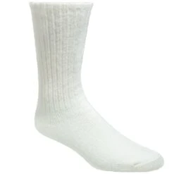 Wigwam Socks: Men's F1086 051 White Wool 625 Athletic Socks -Reebok || Puma || Merrell Shop wigwam f1086 625 wht p 01 1