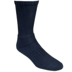 Wolverine Socks: Men's W91100270 001 Black USA-Made Steel Toe Cotton Socks -Reebok || Puma || Merrell Shop wolverine socks w9100270 001 p 01 1
