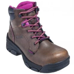 Wolverine Boots: Women's 10383 Brown Merlin EH Composite Toe Boots -Reebok || Puma || Merrell Shop wolverine w10383 p 01