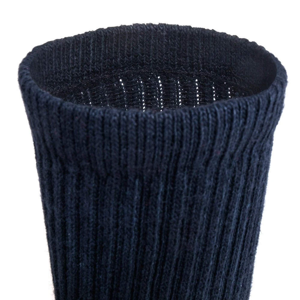 Wolverine Socks: Men's W91970070 001 Black USA-Made Steel Toe Boot 6-Pack Socks 7 Wolverine Socks: Men's W91970070 001 Black USA-Made Steel Toe Boot 6-Pack Socks - Image 5