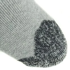 Working Person's Store USA-Made Steel Toe 8766 Grey 2-Pack Crew Socks -Reebok || Puma || Merrell Shop wps 8766 gy t 01