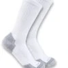 Gordini Carhartt Force Socks: Men's SC6203M WHT White Midweight Cotton Blend Crew 3-Pack Socks -Reebok || Puma || Merrell Shop wsertdfyughijo